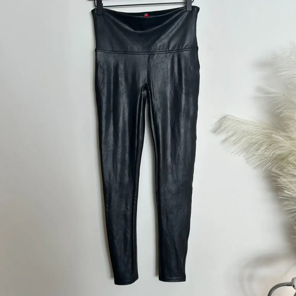 SPANX Faux Leather Leggings